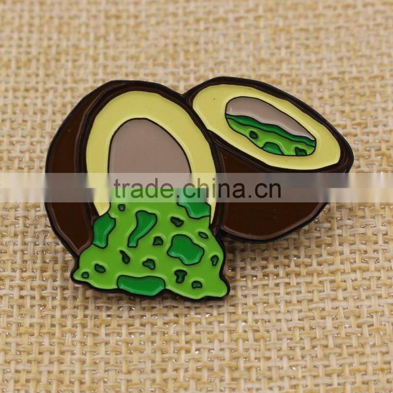 Wholesale cheap custom enamel fruit lapel pin