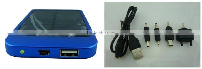 2015 hot 2600 mah window Mobile Phone portable solar charger