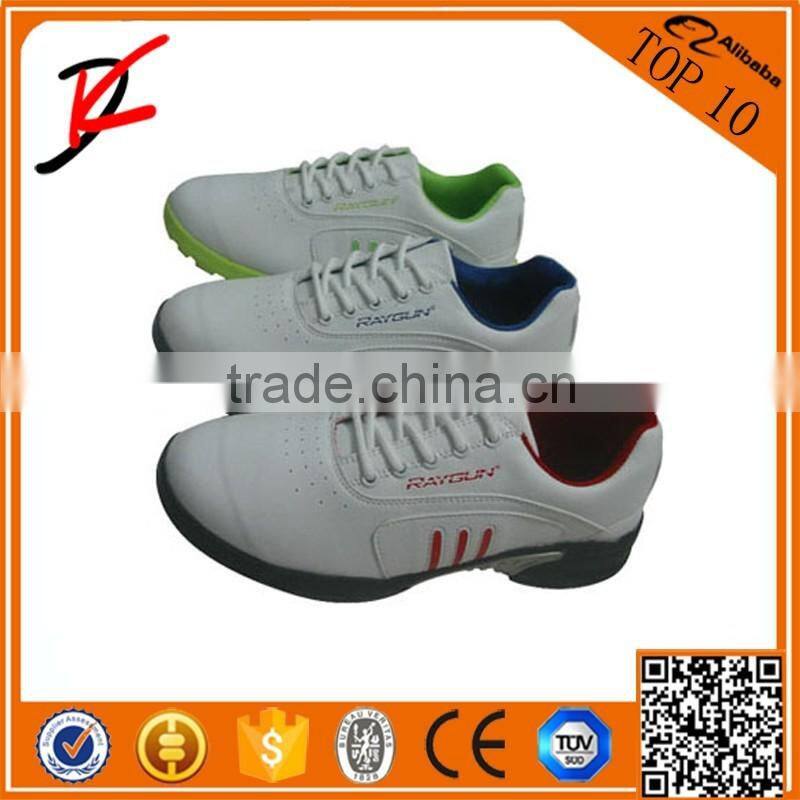 New Lightweight & Stable Elite Rubber Spikeless Men's Colorful Golf Shoes OEM/ODM