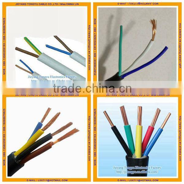 PVC Insulation RVV Power Cable