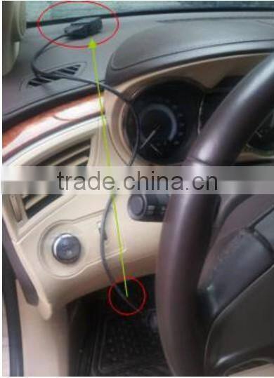 Car tracker gps no fees obdii function