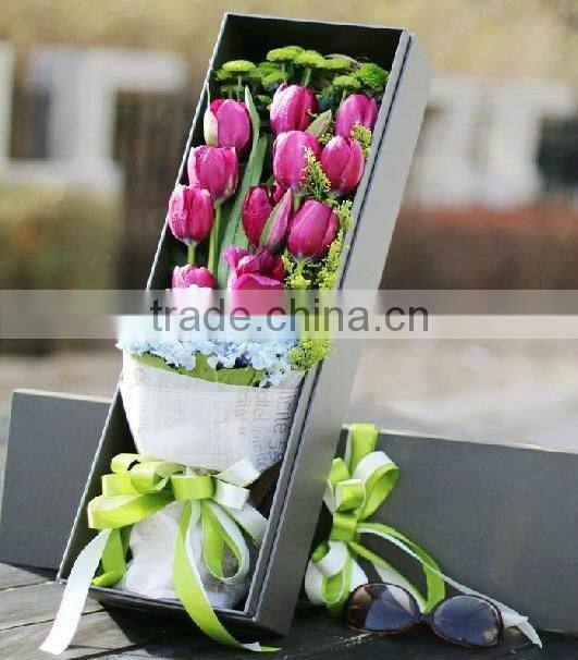 custom hot-selling luxury eco-friendly paper flower box