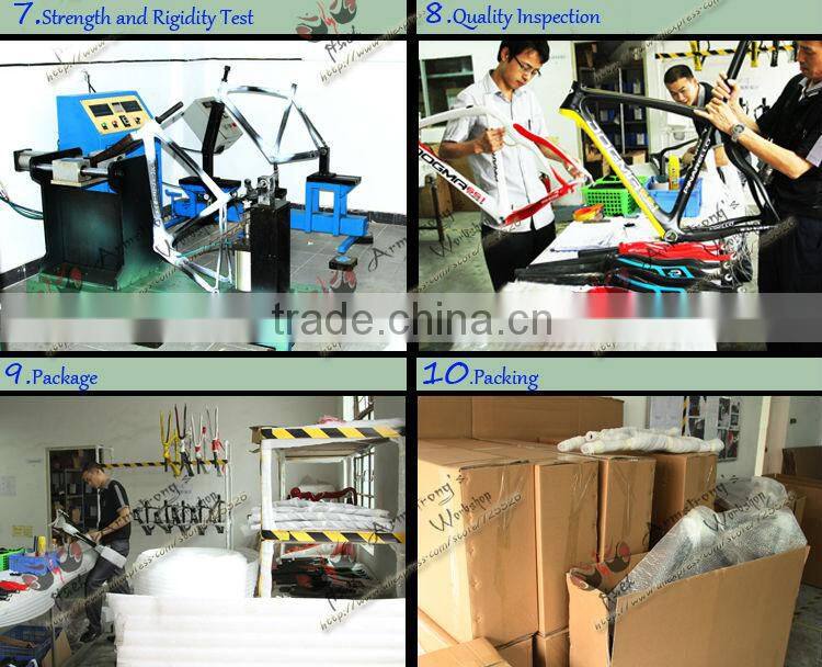 High performance! 700C 100% carbon 48 50 52 54 56 cm BSA68 road bicycle frame