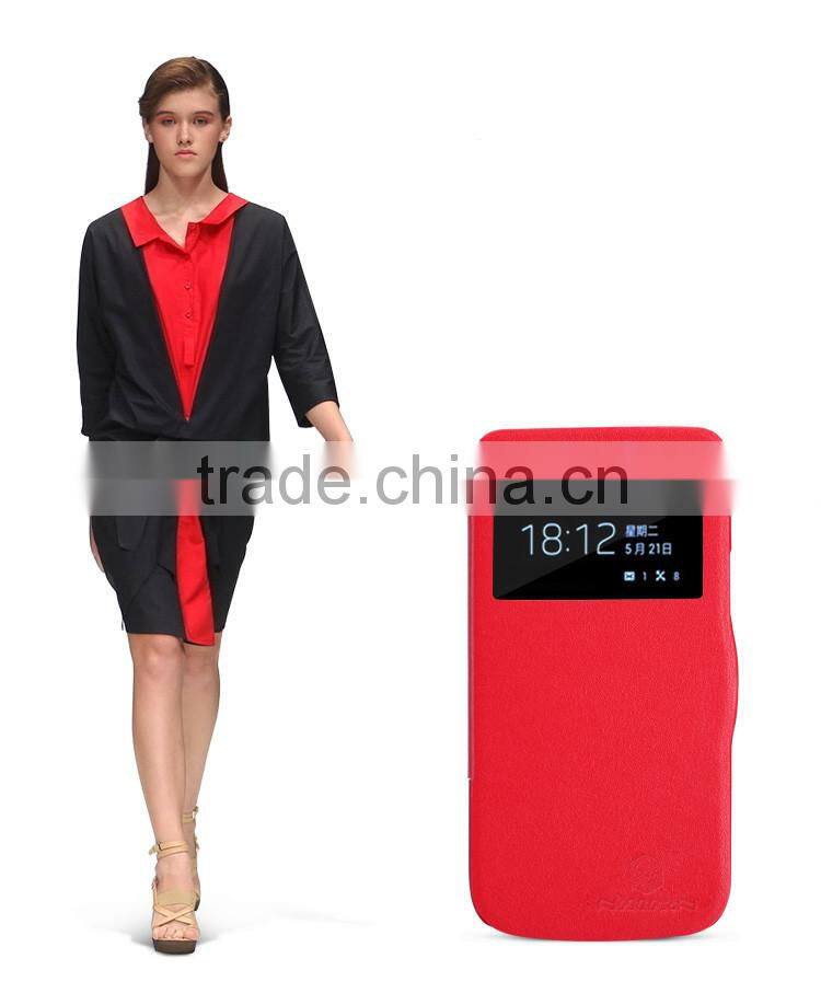 For Samsung I9190(GALAXY 4 Mini)V-series Leather Case