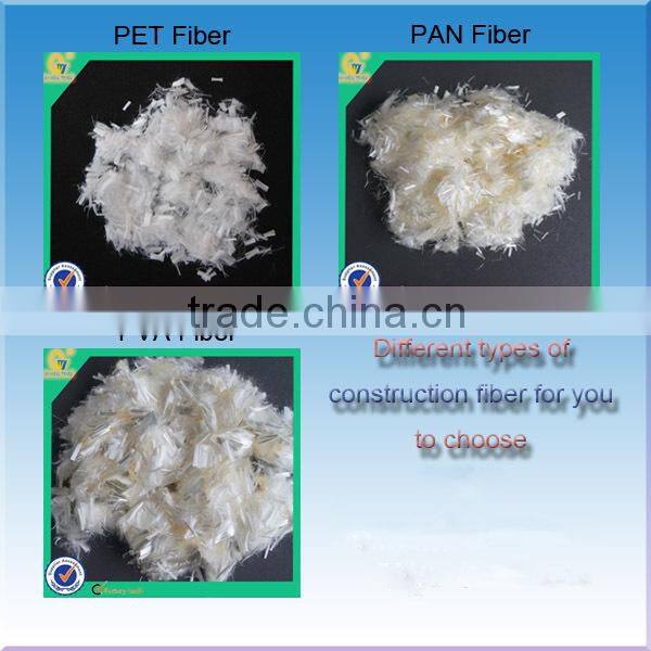 High Compressive Strength Polyester Fiber Virgin for Road Construction