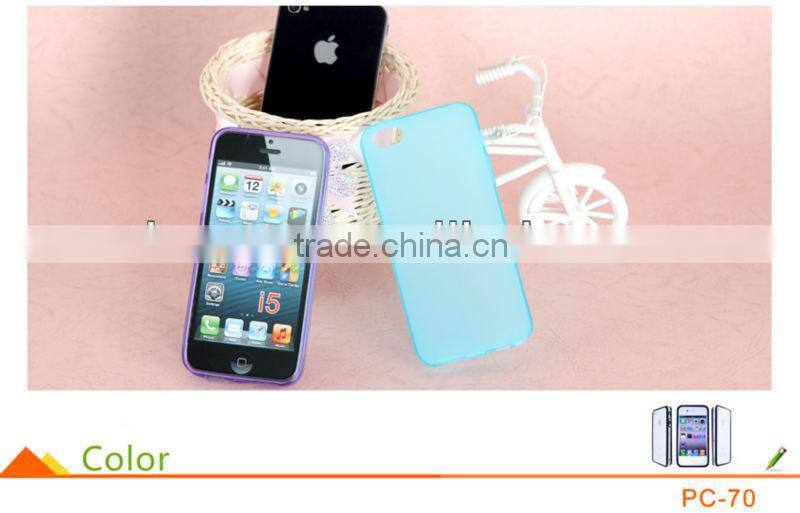 Hot selling OEM&ODM New hard shell PC phone cover phone case for iPhone5 case,accept paypal