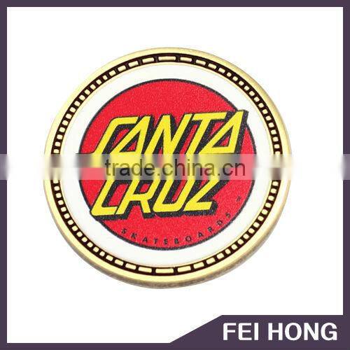 High Qulaity cheap Printed button pin by Professional Factory Made in China