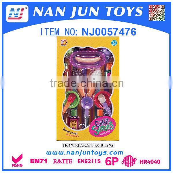 Popular Plastic Ice Cream Food Play Set Toy for kids