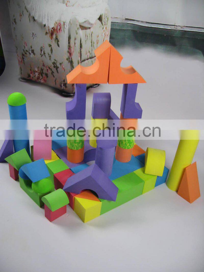 3D model eva foam building block toys for kids