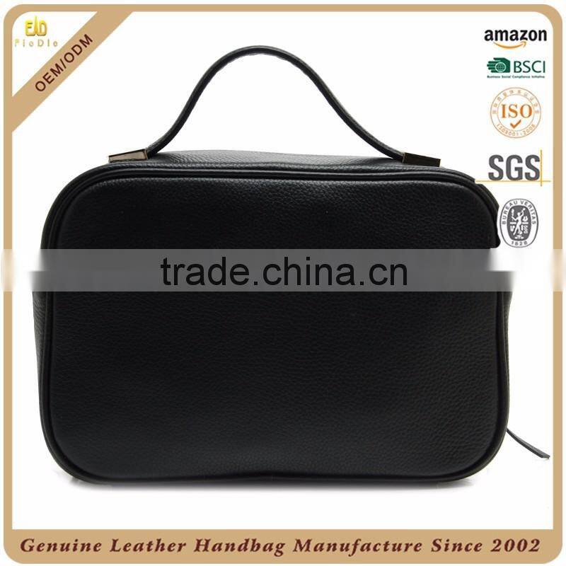 CSS1496-001 2016 Newest Chinese Manufacturer Made Lady Metal Genuine Leather Lizard Grain Coss body Handbag