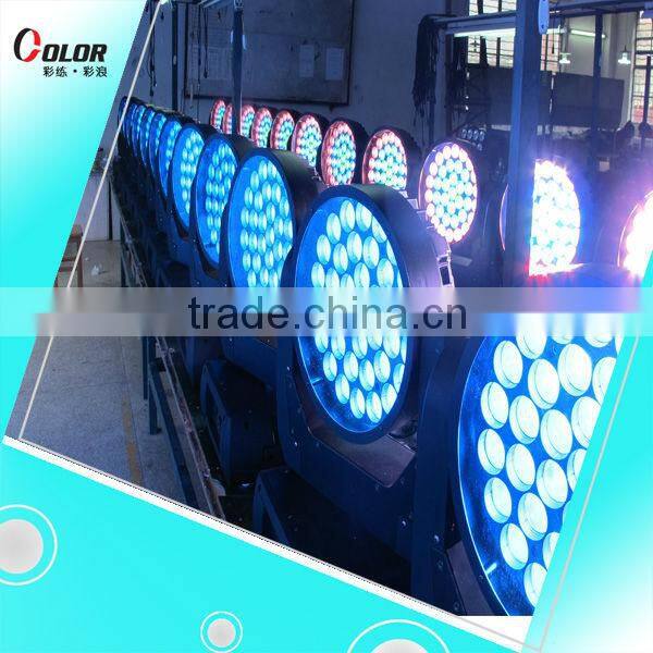 37pcs 12W zoom cree led 4in1 led zoom led wash moving head light