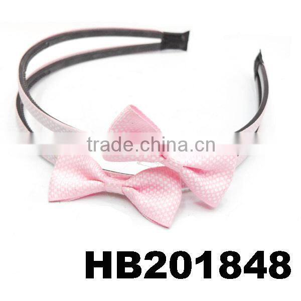 teenage girls ribbon bow plastic headband wholesale