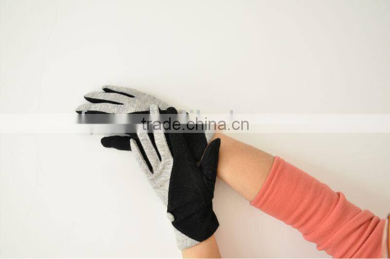 New arrival hot sale lady wool wholesale gloves