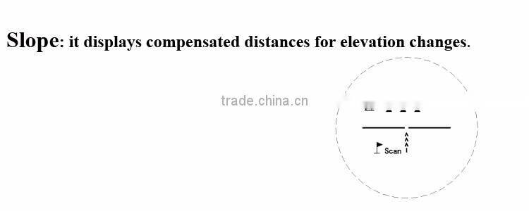 Top quality 8 modes 1000PRO range finder hunting with speed rangefinder/pinseeker/scan functions