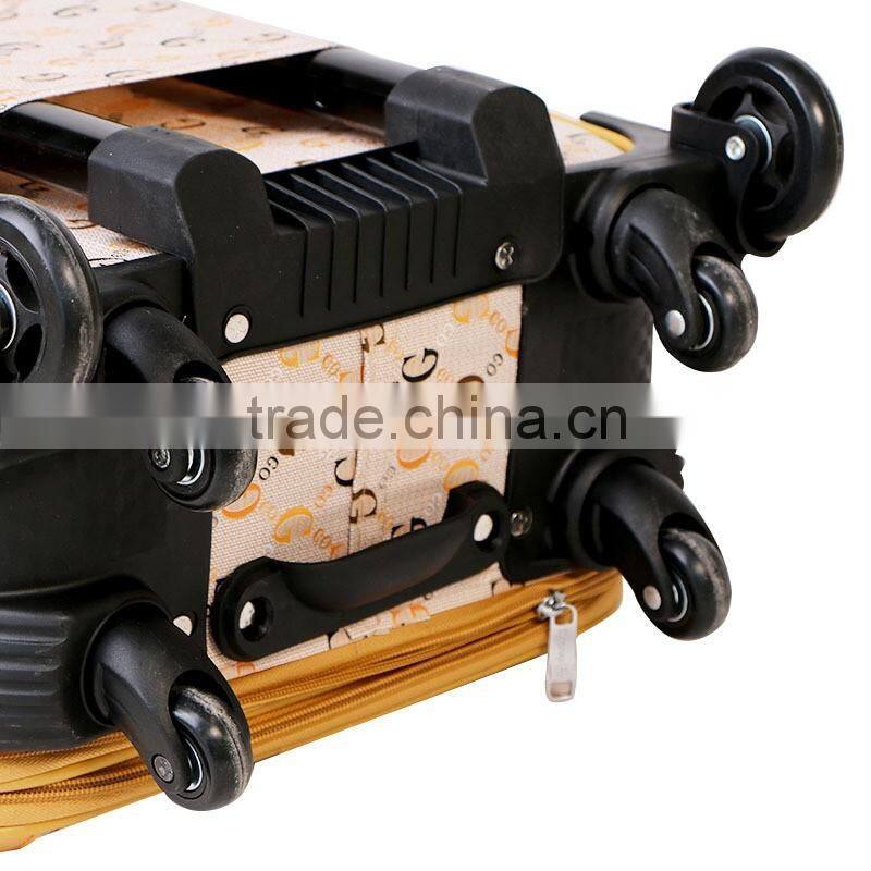 wholesale korean style waterproof Medium leather travel bag, sky travel bag