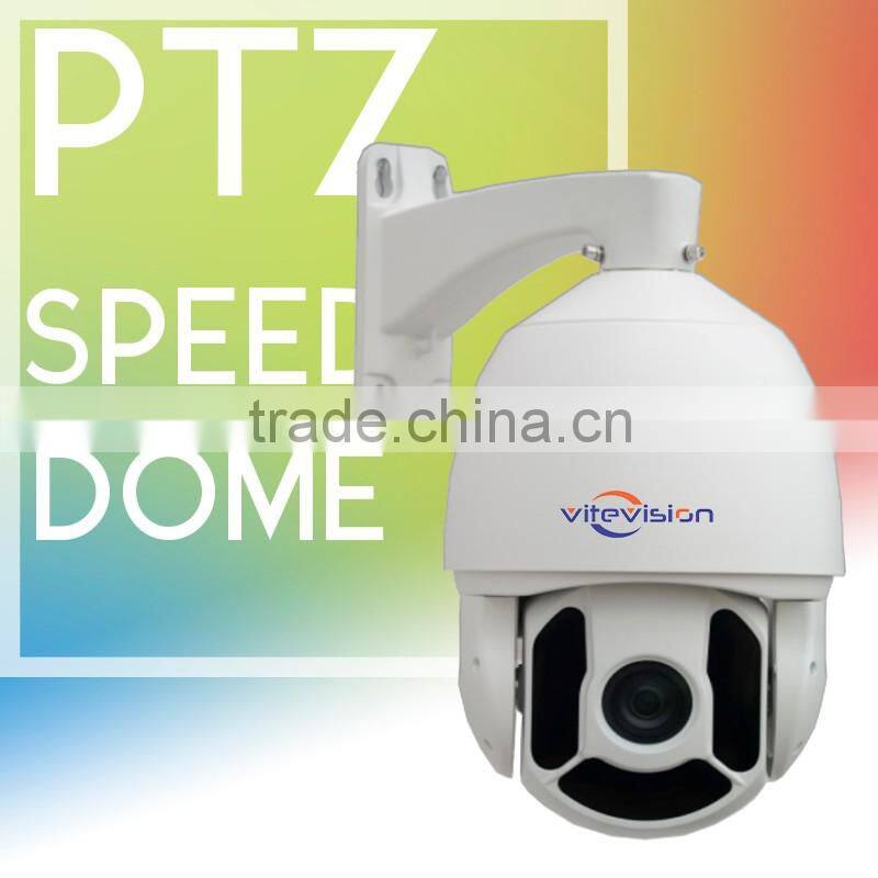 Vitevision CCTV vandalproof mini PTZ speed dome of low price IR high speed dome camera