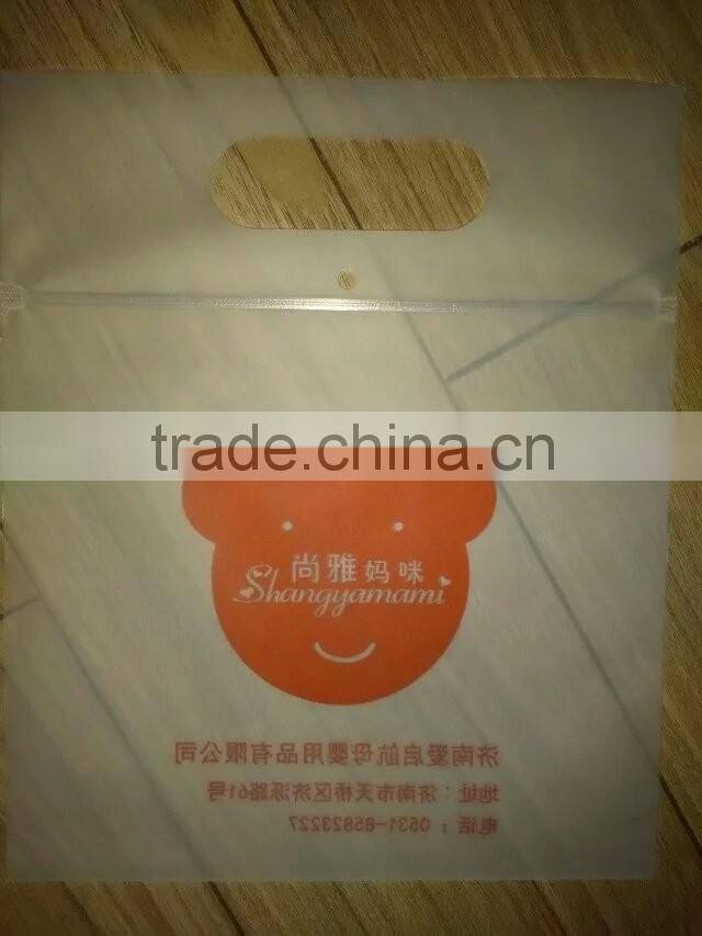 Custom HDPE Plastic Bag With Logo Printing