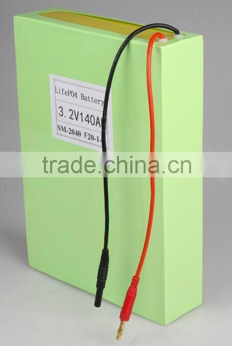 3.2V 140Ah LiFePO4 solar battery