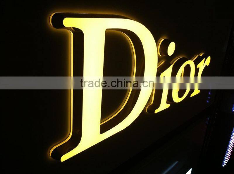 3d acrylic illuminated signs price