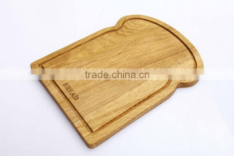 creative kitchen bread shaped acacia wooden cutting board