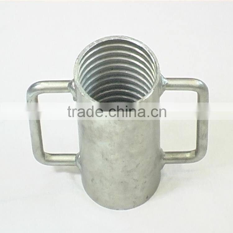 scaffolding prop accessory nut and sleeve
