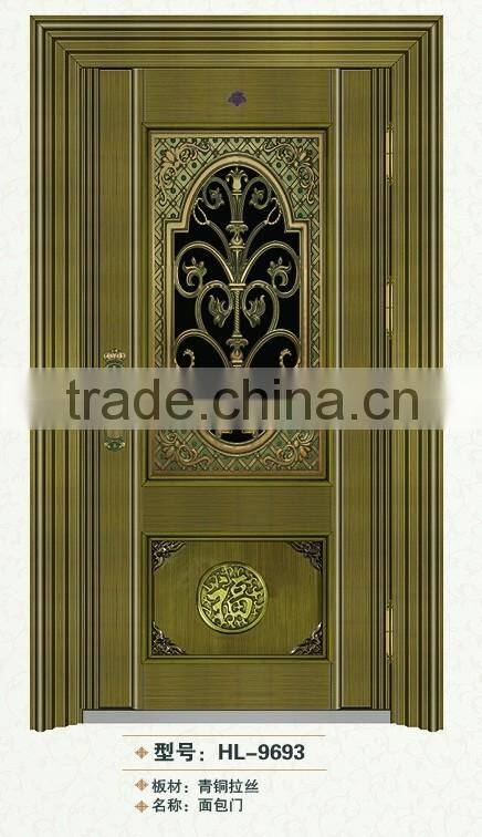 Residential decorative steel doors designs bread door