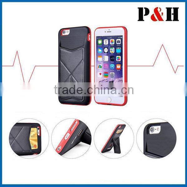 New coming leather hard case for iphone 6 back case cover phone case for iphone 6
