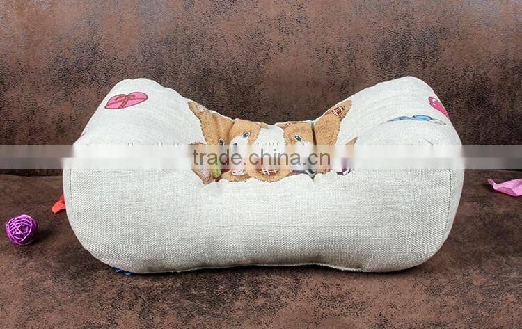 2015 new cartoon lovers Little bear waist cushion cover thicken the symbol of love