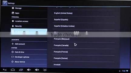 Factory EKB311 best-seller Quad Core Android 4.2 RK3188 CS918 Google HDMI Mini TV Box Media Player Display 2GB/8G