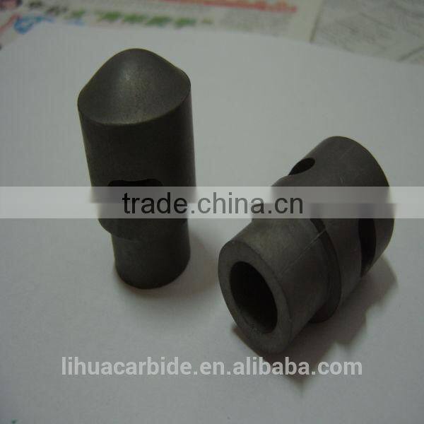 Manufacture many size of tungsten carbide angle blast nozzles