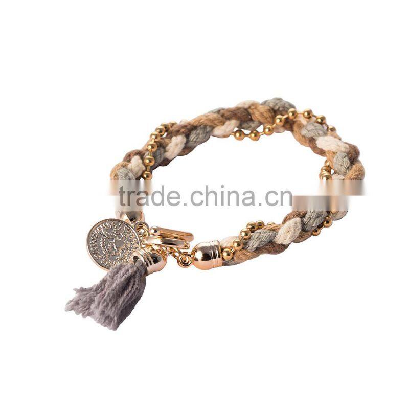 Hot fashion latest popular elephant hair bracelet for women