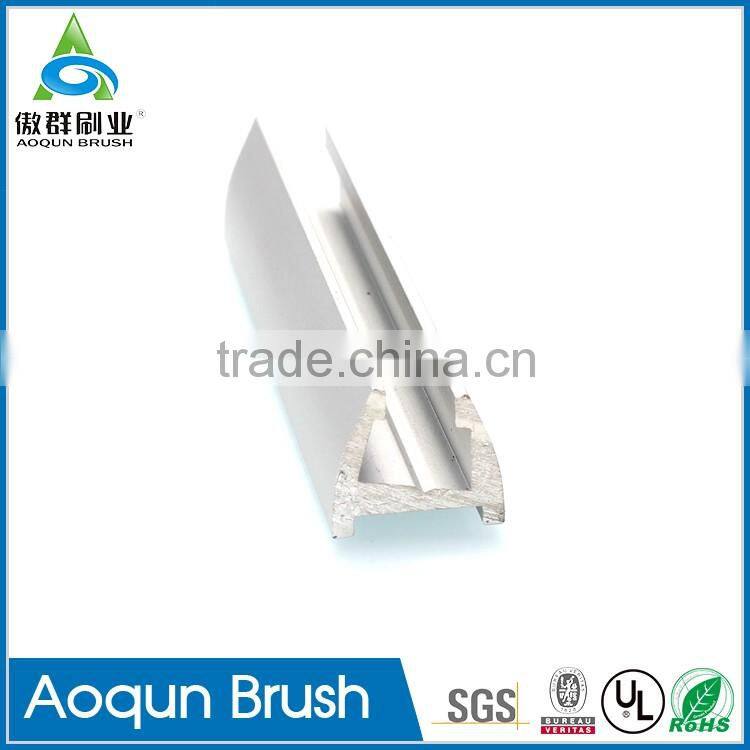 Aluminum Pedestal Walking Path Skirt Brush Strip