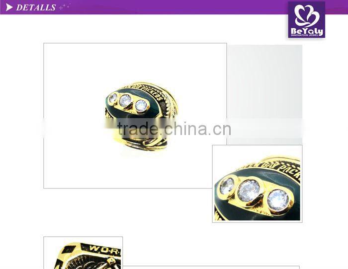 Fashion jewelry custom made low price unique class rings
