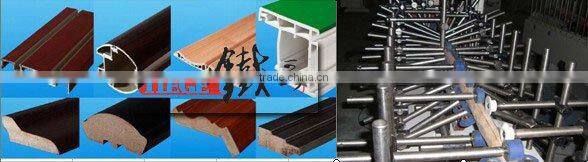 Profile Veneer Wrapping machine in woodworking