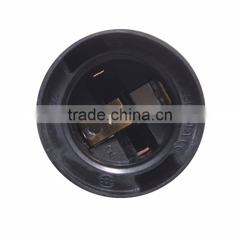 E27 1.5M Plug In Lamp Base Light Socket Switch Cable Vintage Antique Household Lamp Holder EU/UK Plug