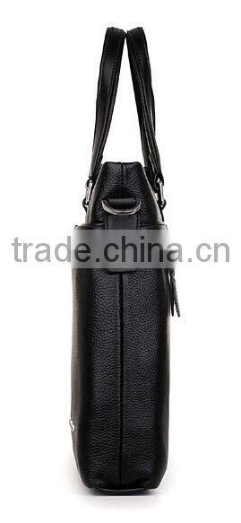 Fashion brown tote bag cow leather handbags bag men