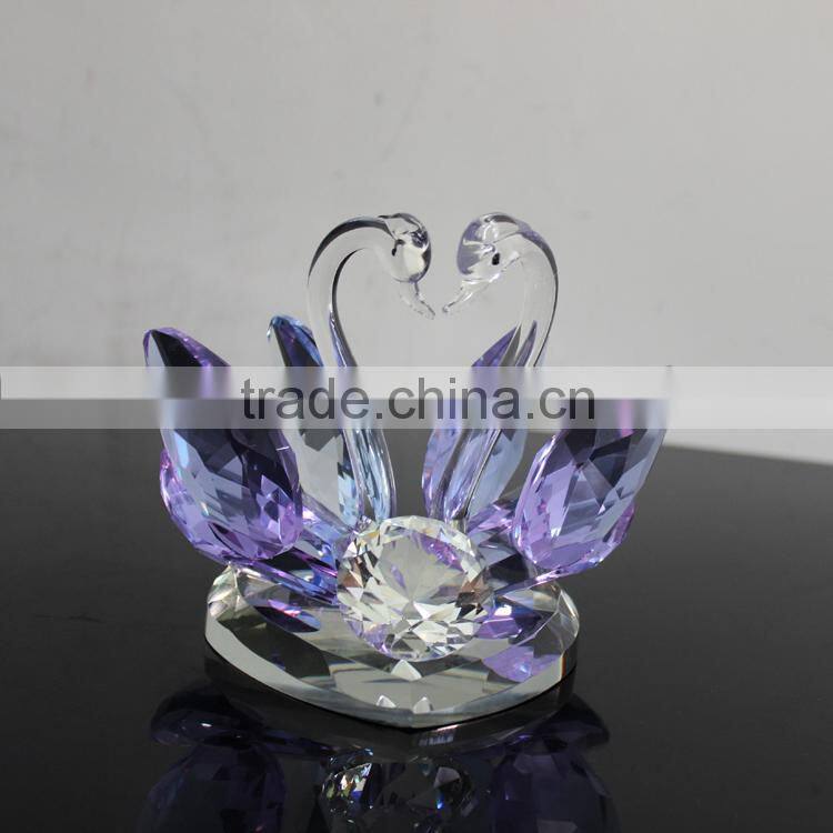 2016 crystal glass purple china wedding souvenir gift items