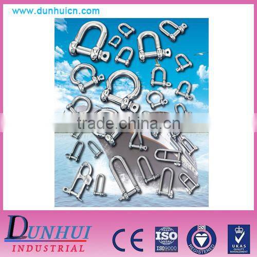 JIS Type Forged And Screw Pin D shackle