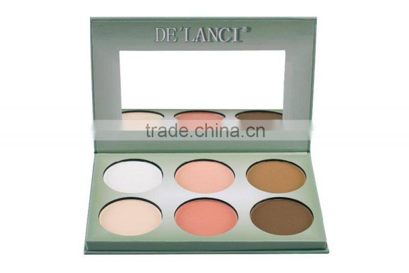 Face makeup cosmetics makeup palette Waterproof makeup pressed powder