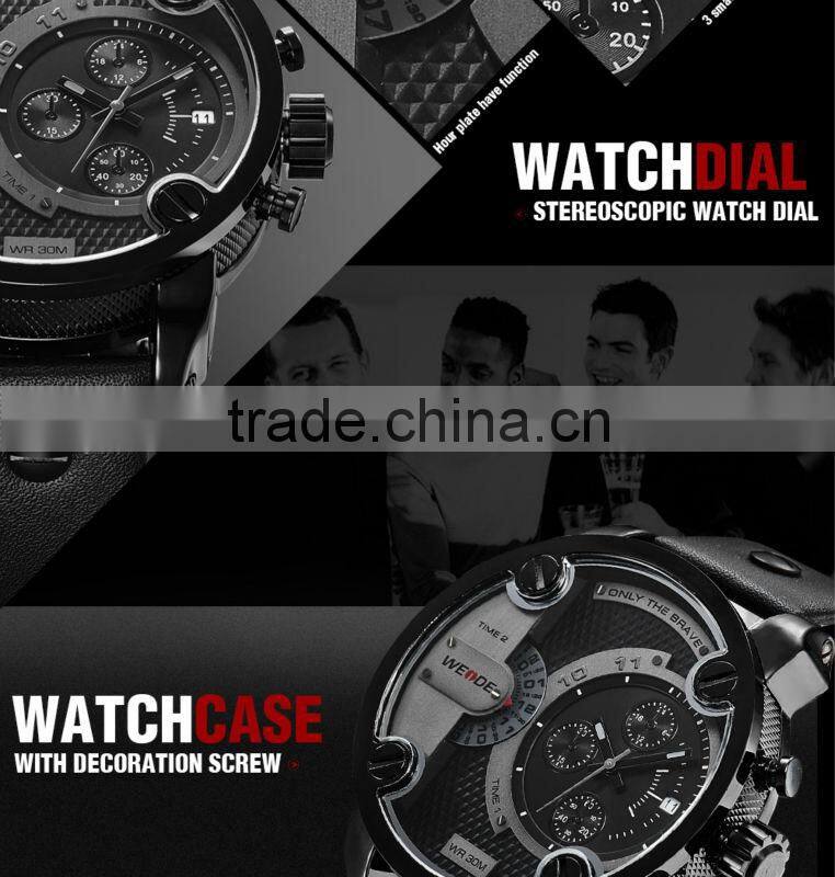 WEIDE WH3301 wholesale watch Relogio Sport 2014 factory china japan quartz watch Complete Calender super sale energy waterproof