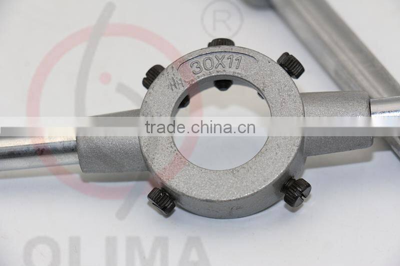 Dies Stocks Coated Zinc Round Left Hand Taps and Dies