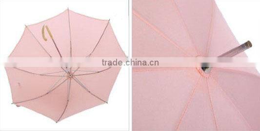 23 inch lady pink manual cheap bright color umbrella