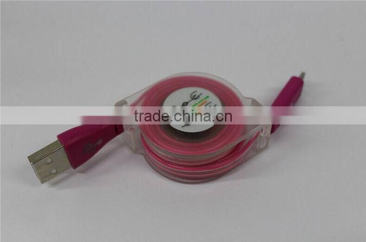 Colorful Retractable Cable For All Mobile Phones