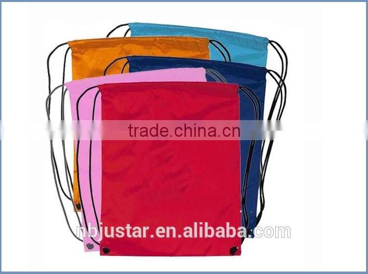 Wholesale Promotional Custom Design Your Own Pattern Cute Christmas Drawstring Gift Bag