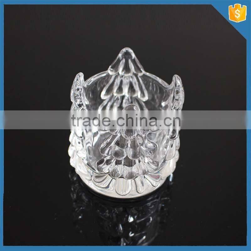 alibaba china crystal hand pressed glass antique votive cup with christmas tree patttern