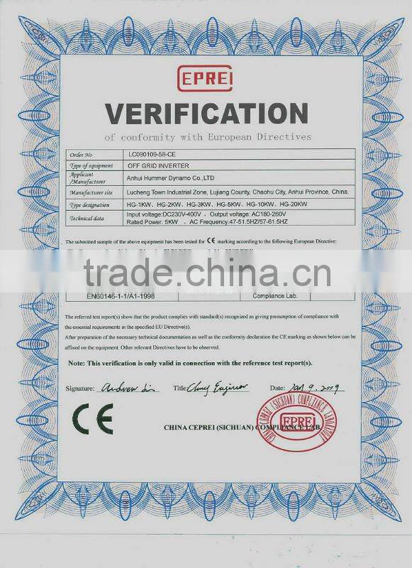 400W Hybrid street lamp system