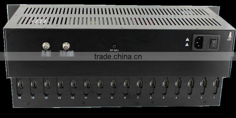 Digital Signal Modulator DVB-T Encoder Modulator HD DVB-C Qam Modulator