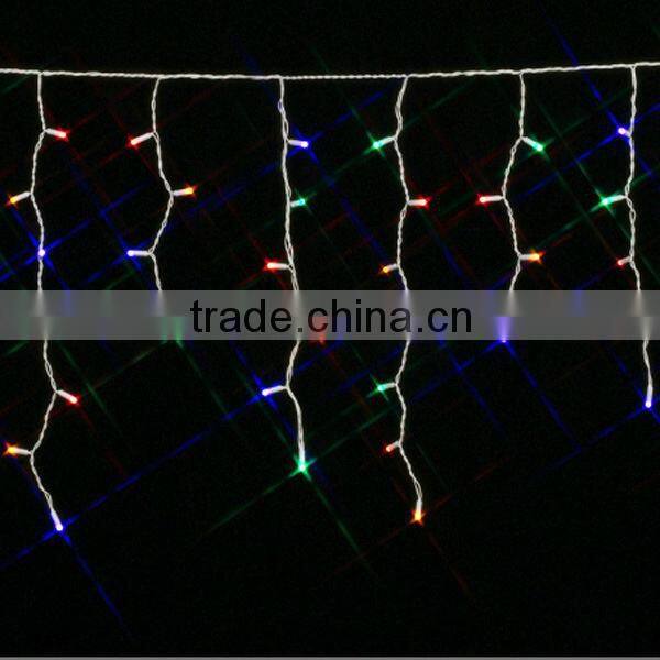 icicle light curtains