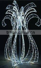 LED brilliant 3D decor motif light for piblic decoration