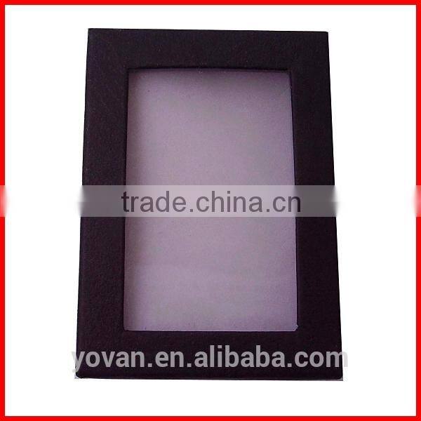 Hot Lid with PVC Window Paper Box for Jewelry Packing Wholesale